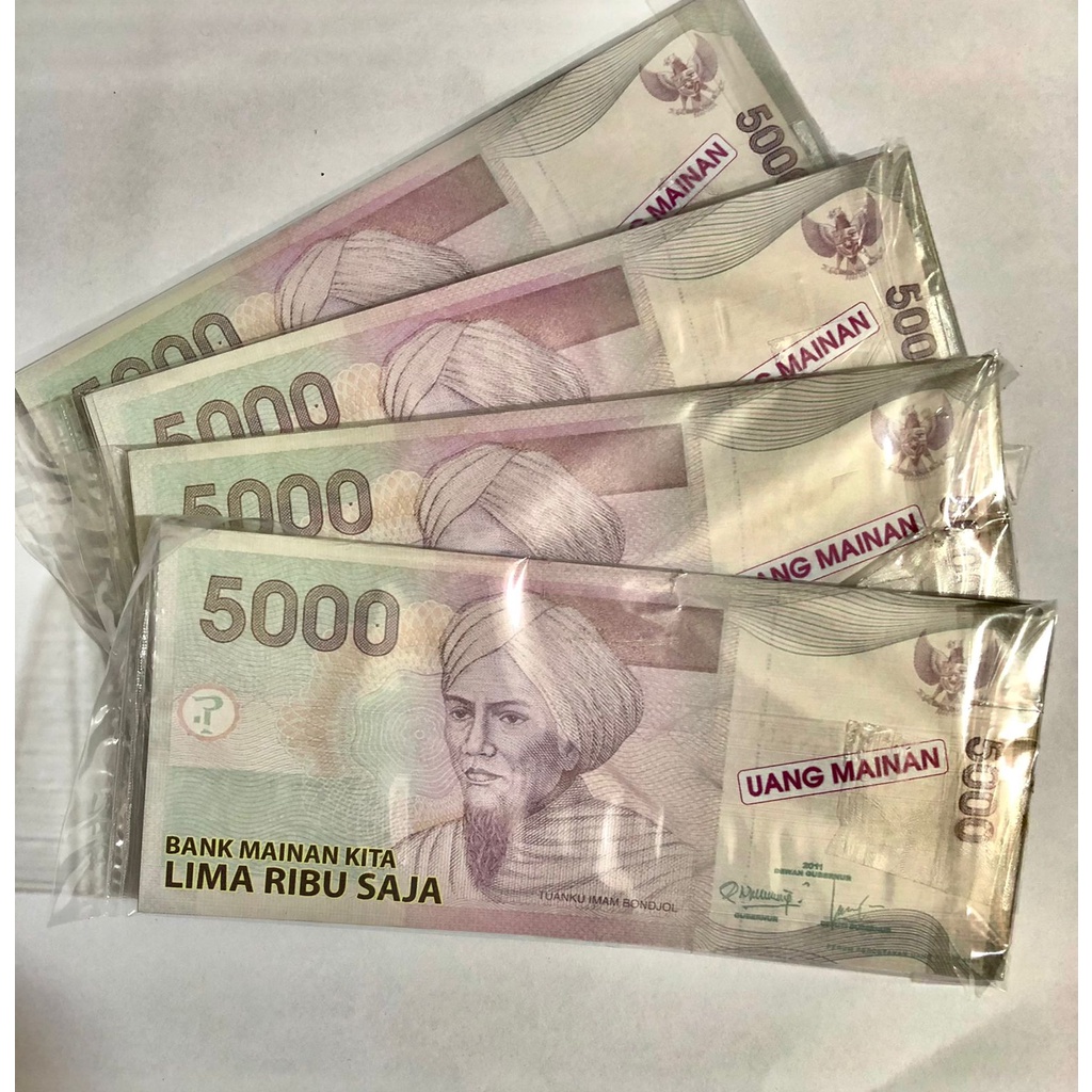 uang mainan  ( HARGA UNTUK 25  LEMBAR )-5.000