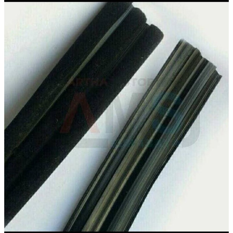 karet canel/window canel bludru untuk pintu universal