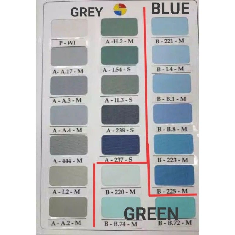 WARNA - KAIN ERRO GOLDEN MELLA / KAIN HERO / ERO GM / KAIN FURING - WARNA