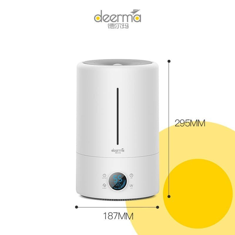 Deerma F628S Air Humidifier 5L Capacity UV lamp Purification