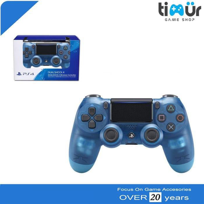 blue crystal ps4 controller