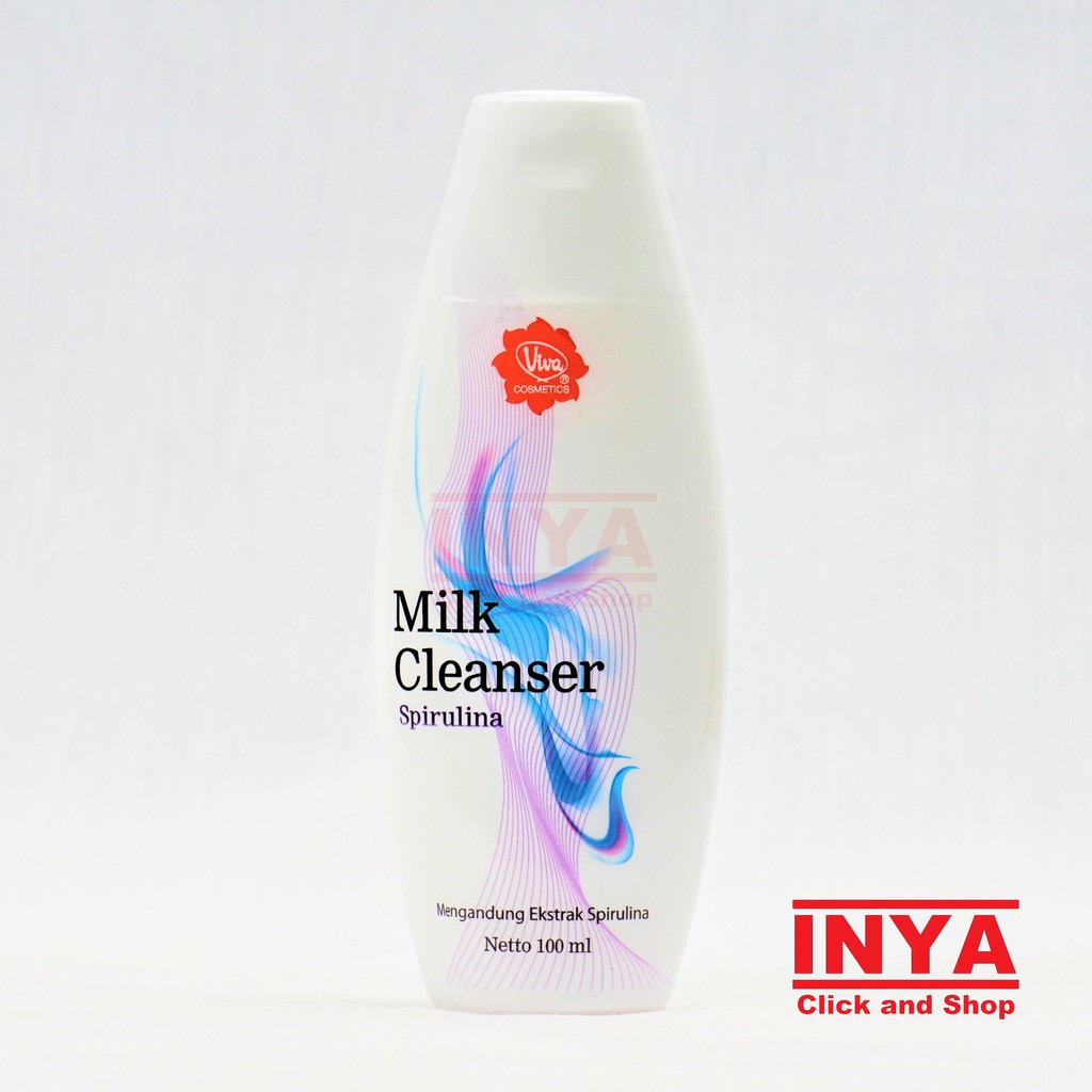 VIVA MILK CLEANSER SPIRULINA 100ml - Pembersih Wajah