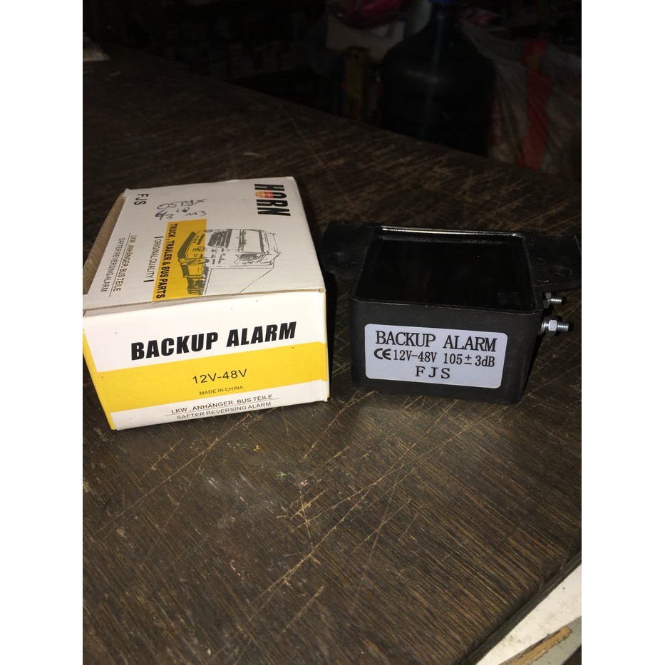 Klakson Mundur BackUp Alarm Mobil / Truk 12volt 24volt
