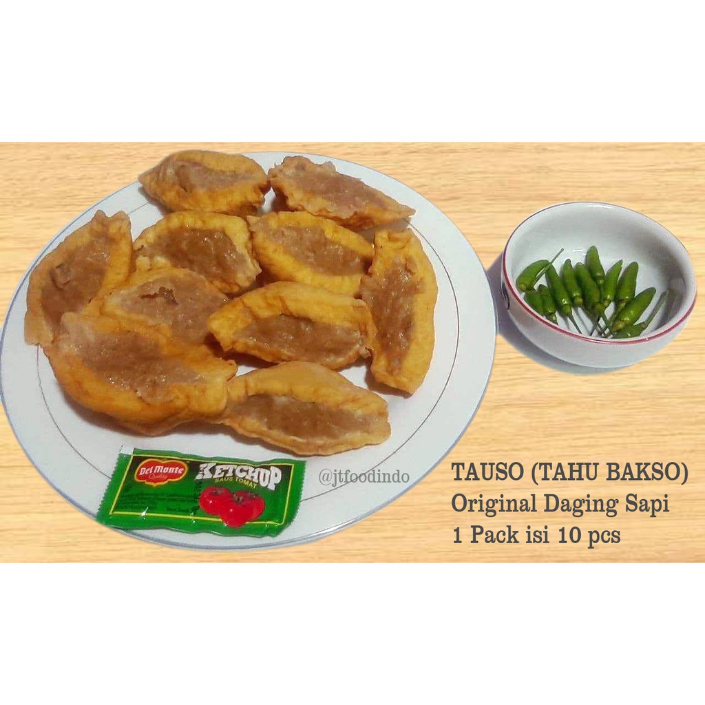 

TAHU BAKSO DAGING SAPI PREMIUM 100% TANPA PENGAWET / ISI 10 PCS