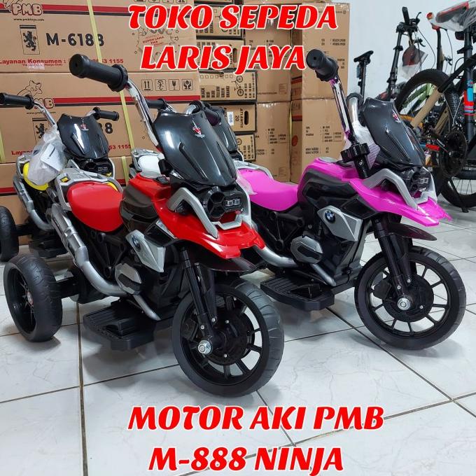 MOTOR AKI ANAK PMB M888 M-888 AKI MOTORAN AKI NINJA RODA TIGA