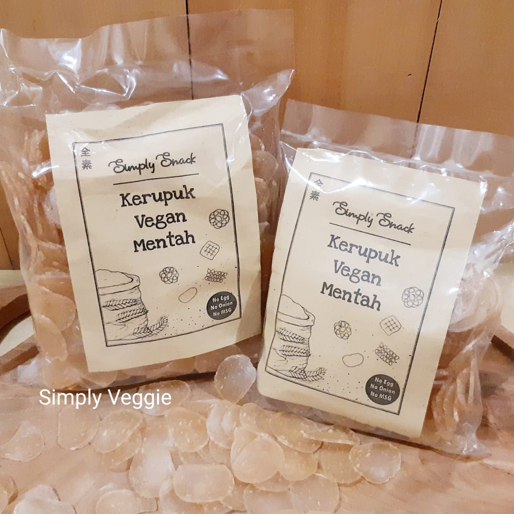 

Kerupuk Vegetarian Pedas 200g / Krupuk Vegetarian / Kerupuk Vegan / Krupuk Vegan