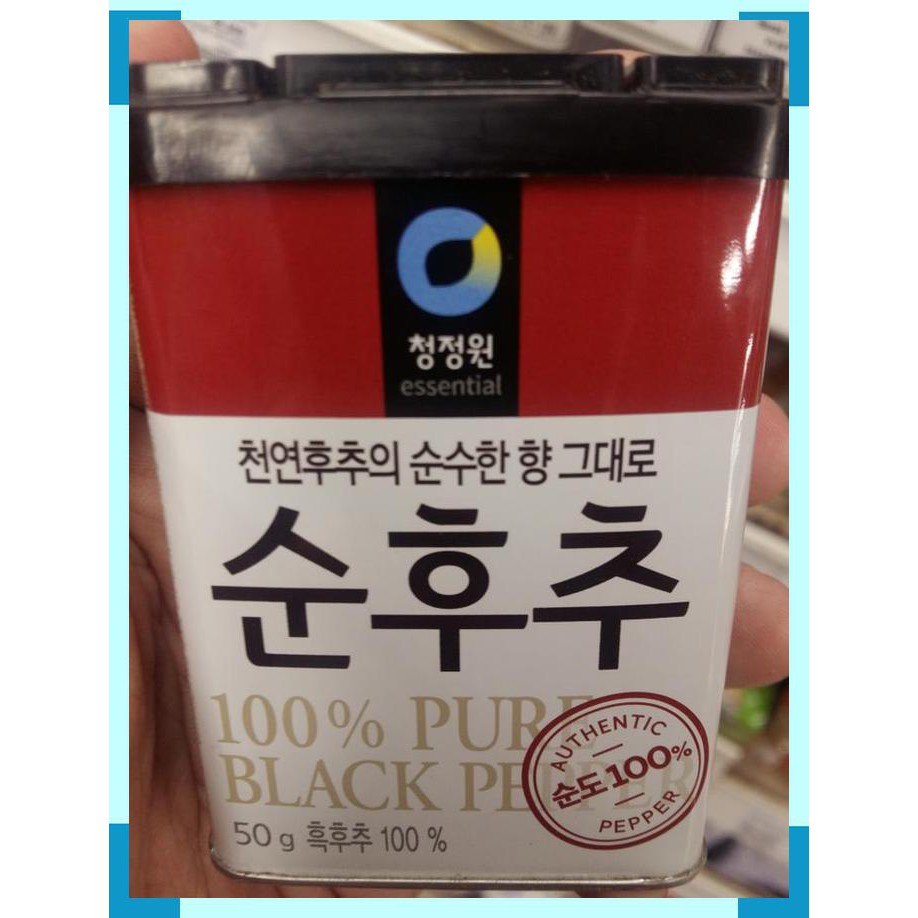 

Chung jung one | black pepper | merica bubuk | 50 gram | korea