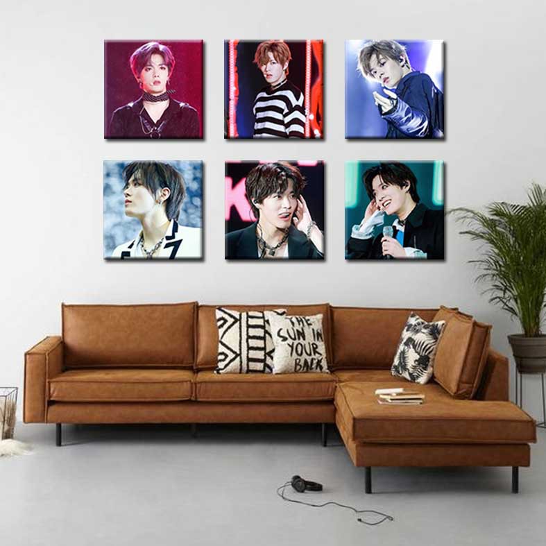 [DECOR] YUTA-NCT poster tempelan Pajangan hiasan dinding kayu