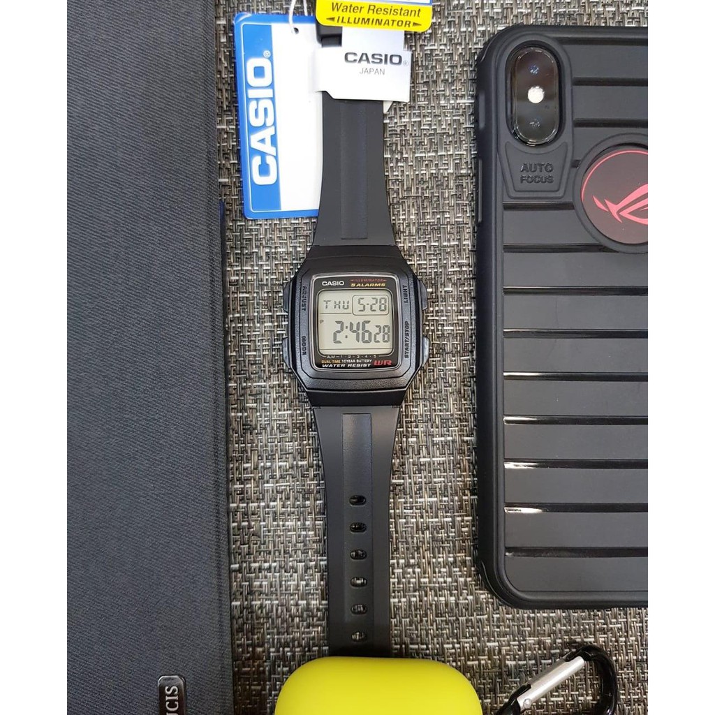 Jam Tangan Casio F201 Original