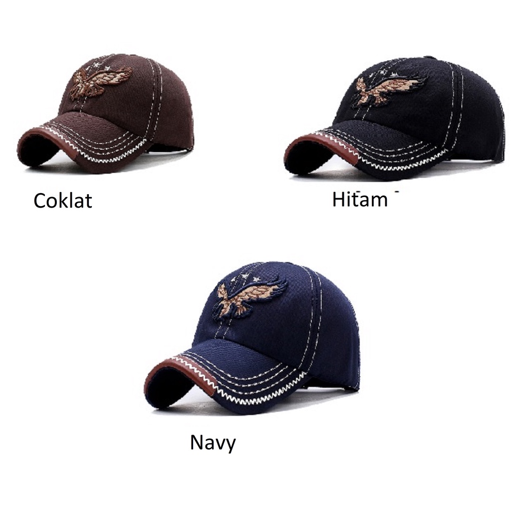 Topi Baseball Navy Seal US Gold Eagle Fashion Import