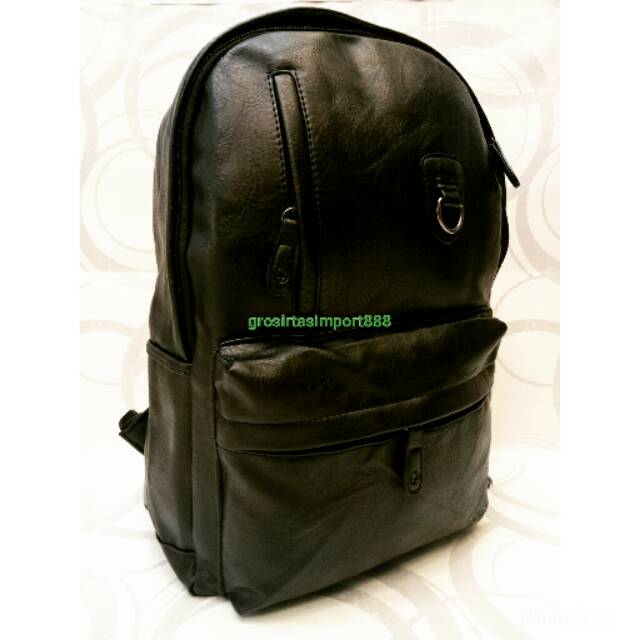 Sale Promo  Tas ransel kulit pria wanita MONTBLANC 3020