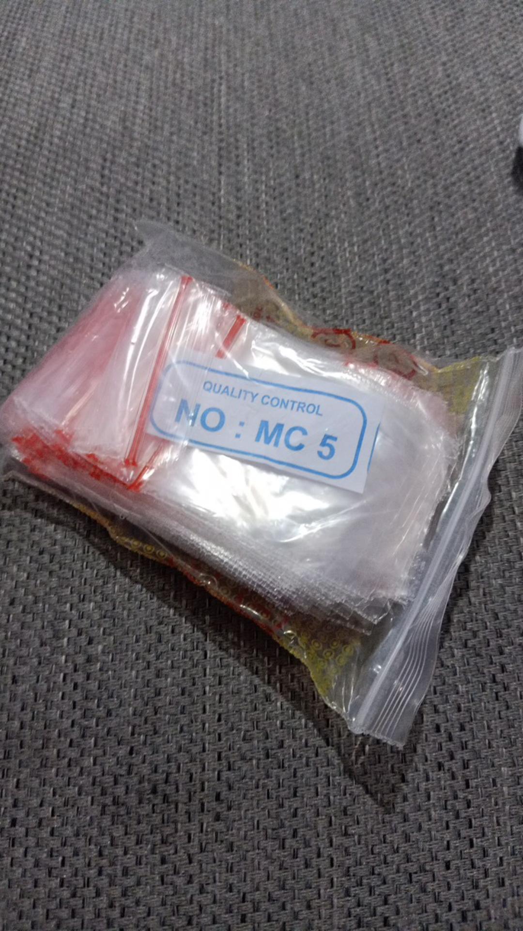 Plastik Klip Bening Uk 4 X 6cm Isi 100 Lembar