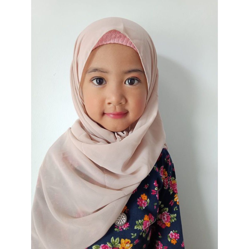 pashmina anak tali instan ceruty pastan anak ceruty