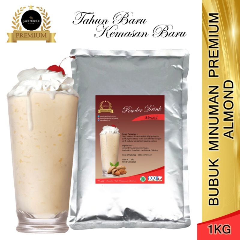

Bubuk Minuman Rasa Almond 1Kg