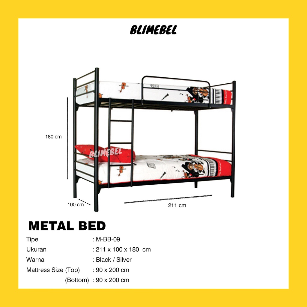 Ranjang Susun Besi M-BB 09 -EXPO