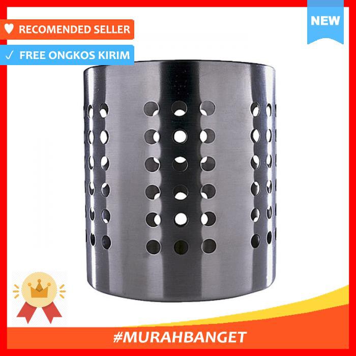 TEMPAT SENDOK GARPU STAINLESS STEEL, IKEA ORDNING - PERALATAN MAKAN - TEMPAT SENDOK & GARPU