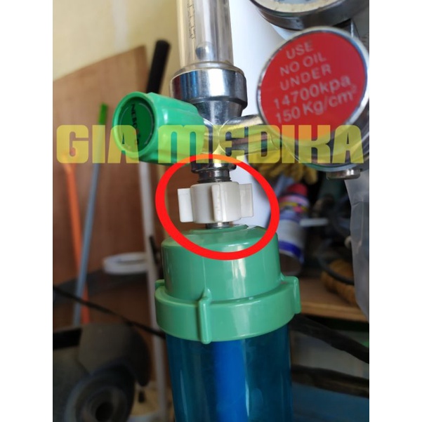 Nepel Gelas Regulator Oksigen