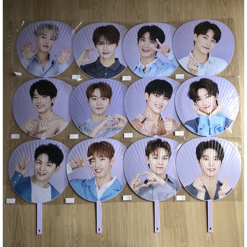 SEVENTEEN OFFICIAL UCHIWA JAPAN DOME TOUR 2020 PURPLE (KIPAS JUN JOSHUA JEONGHAN WONWOO SEUNGKWAN)