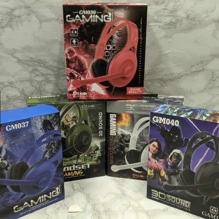 Headphone Headset Bando Gaming Kabel Streo NEW Terbaru Murah