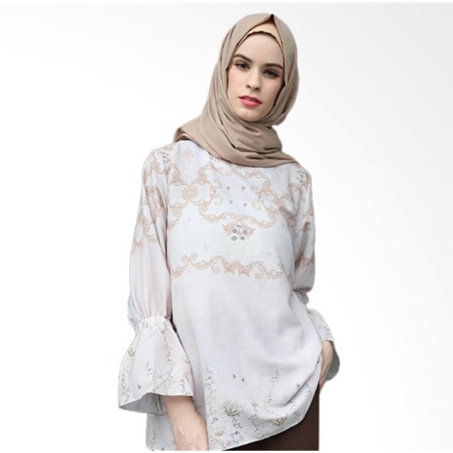 Preloved-Ria Miranda Effie Top Brown size XL