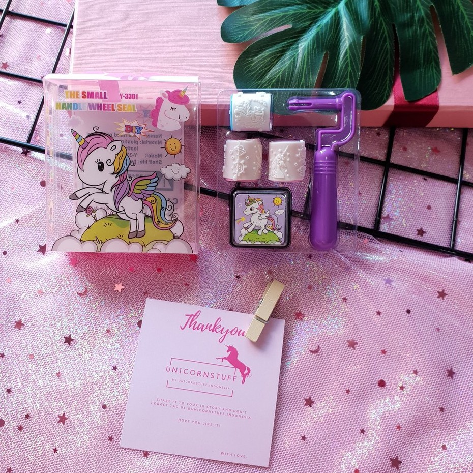 Stempel Unicorn Stamp Stampel Kado Anak Perempuan