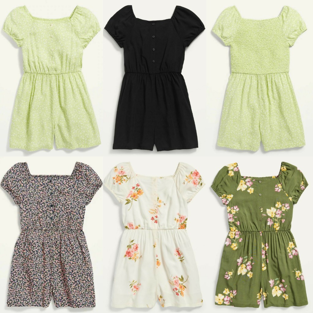 OldNvy Square-Neck Jumpsuit Anak