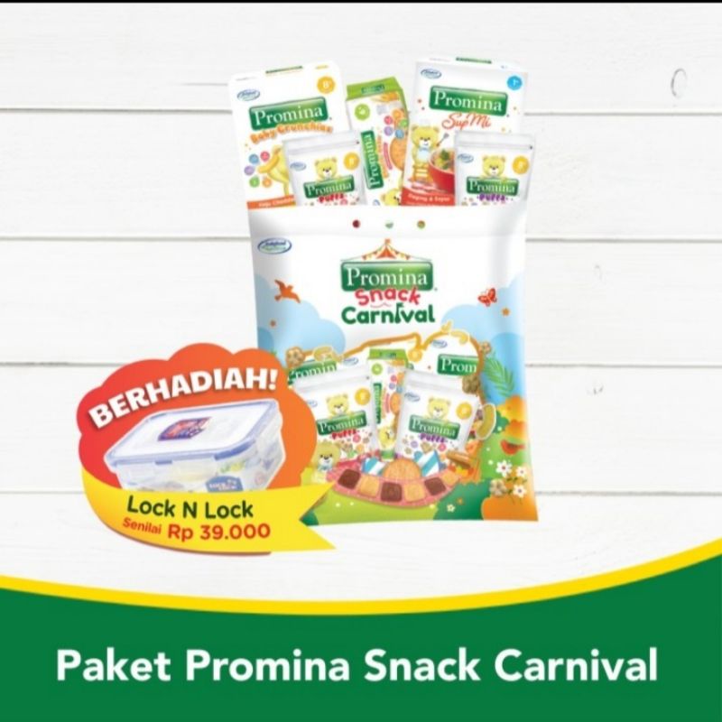 [Ready] Promina Snack Carnival FREE Lock & Lock