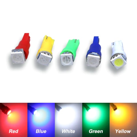 Lampu LED T5 - Lampu T5 LED Panel AC, Speedometer Dashboard Mobil Motor