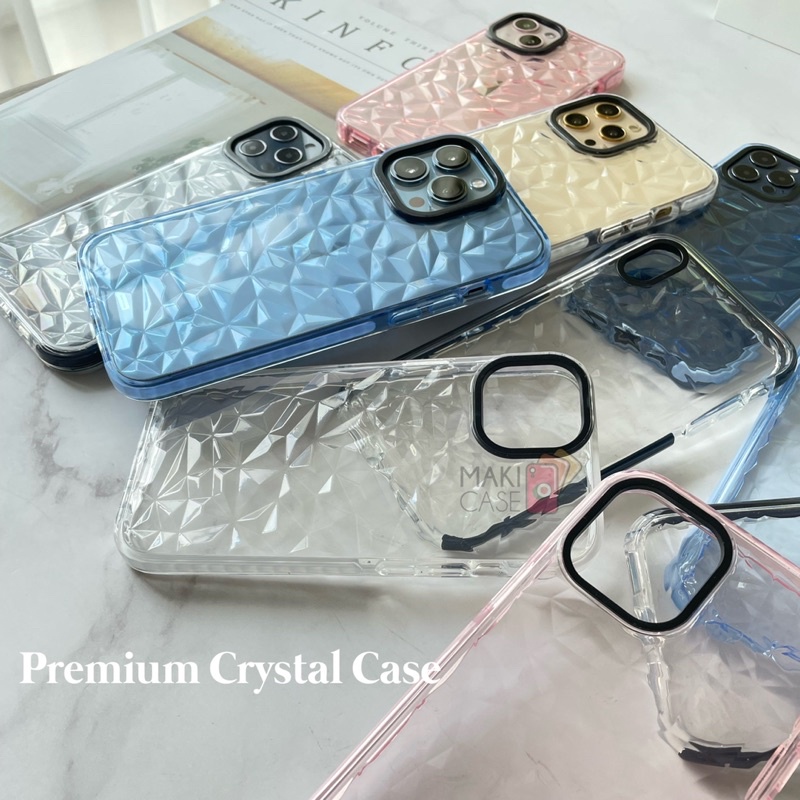Premium Crystal Case Anti Bentur