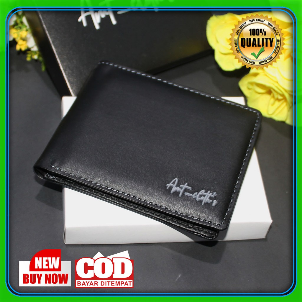 Fashion Dompet cowok terbaru Bahan Kulit PVC premium high quality