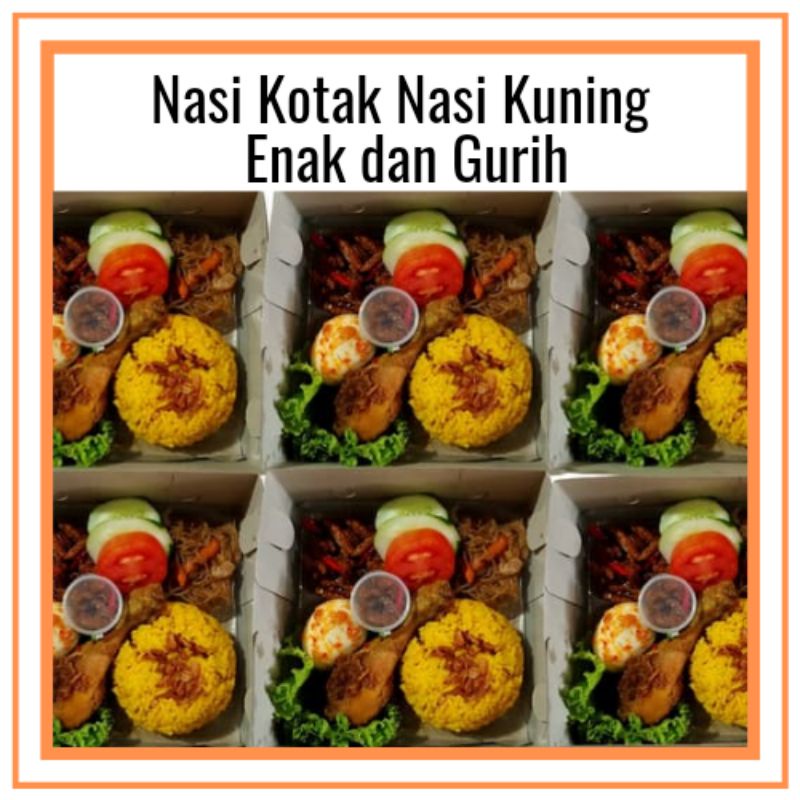 

Paket Nasi Kuning Kotak Enak untuk Berbagai Acara