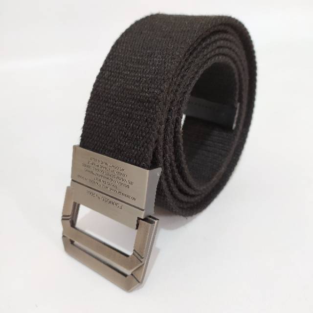 IKAT PINGGANG PRIA TACTICAL JUMBO SABUK CRAFTSMAN KATUN DOUBLE RING BUCKLE BELT