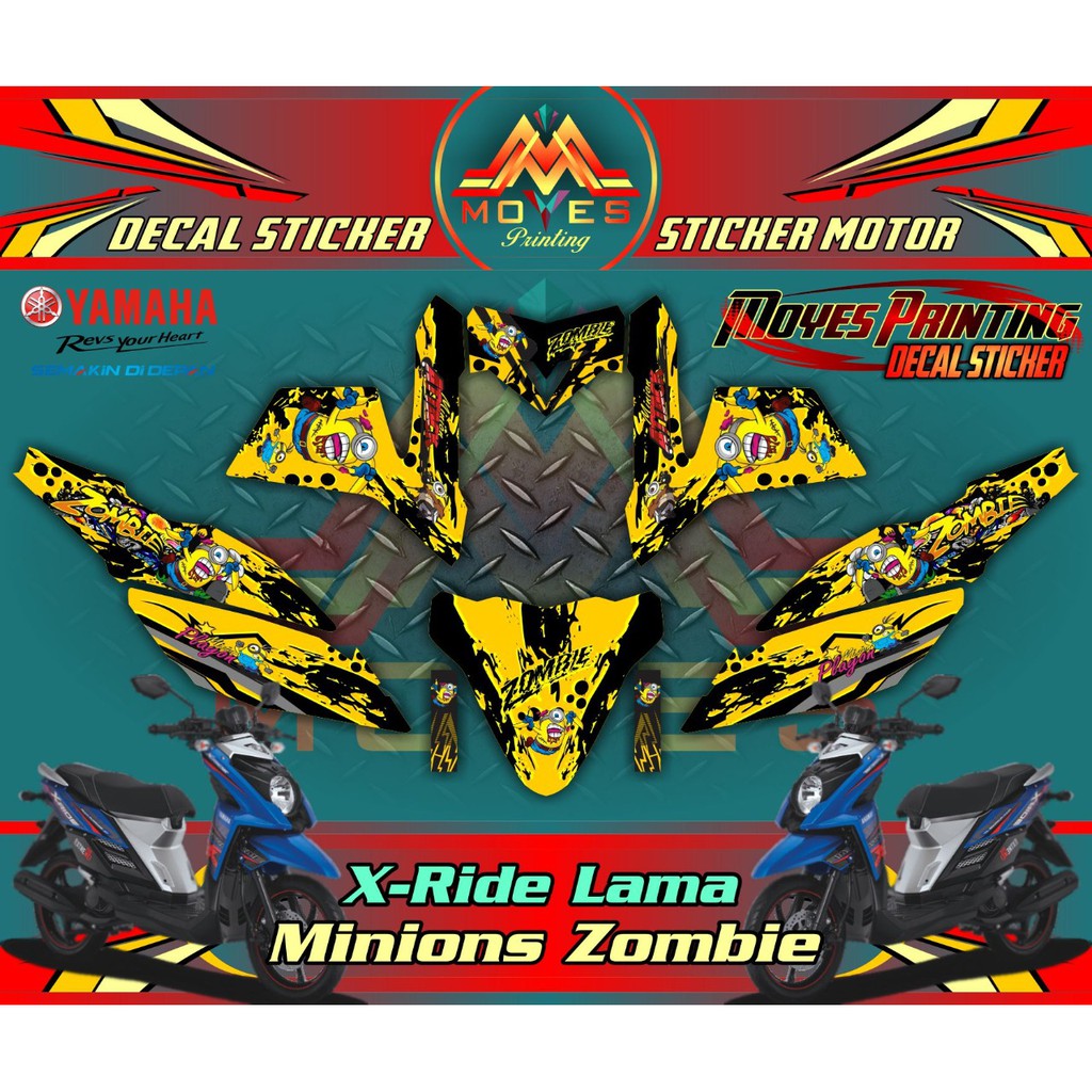stiker x-ride stiker motor x-ride stiker motor x-ride full body stiker motor yamaha x-ride - spec C