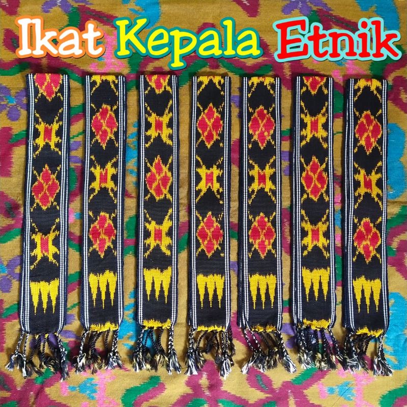 Ikat Kepala Etnik, kain tenun,  Syal etnik