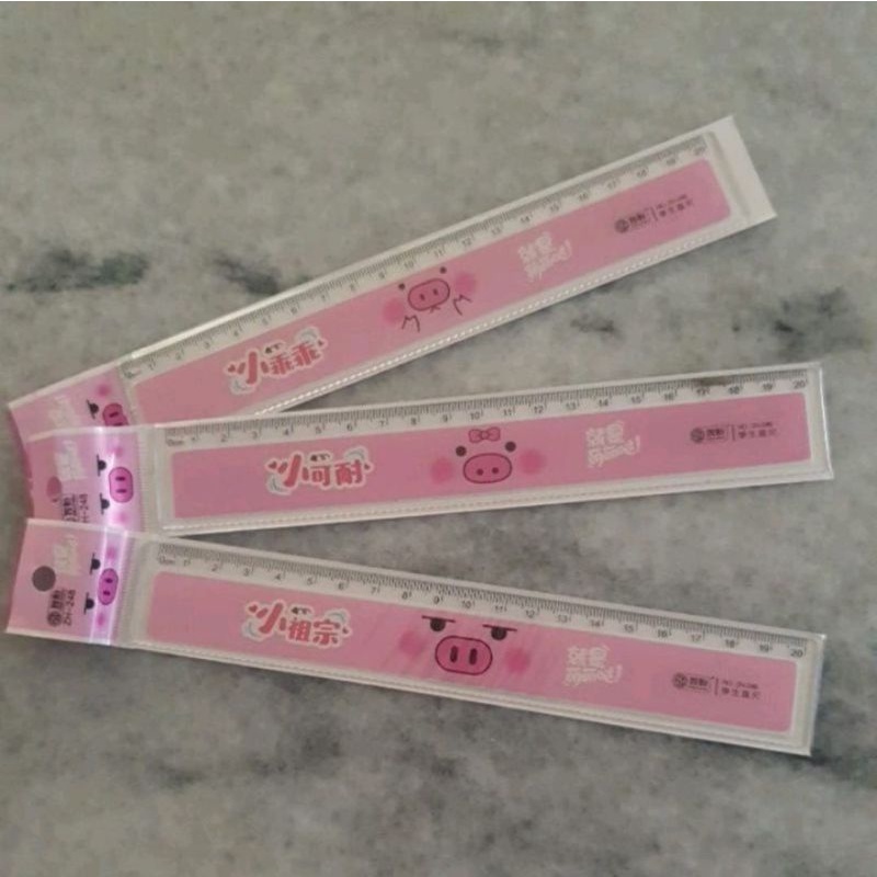 

Penggaris 20cm Motif Lucu Imut Fancy