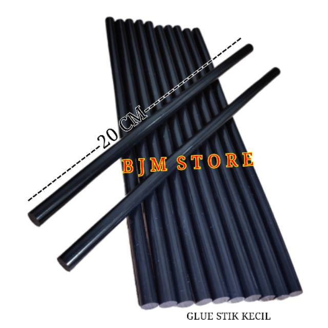 Glue Stik Kecil - Lem Bakar - Isi Lem Tembak Hitam 0.7cm x 20cm