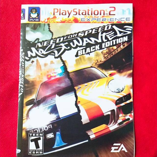 NEW KASET PS 2 TERBARU NEED FOR SPEED MOST WANTED BLACK EDITION