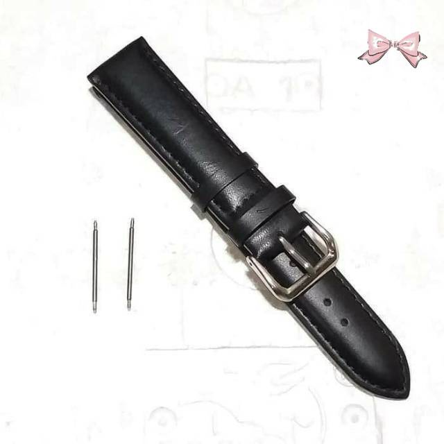 LEATHER STRAP TALI JAM KULIT CASIO EDIFACE