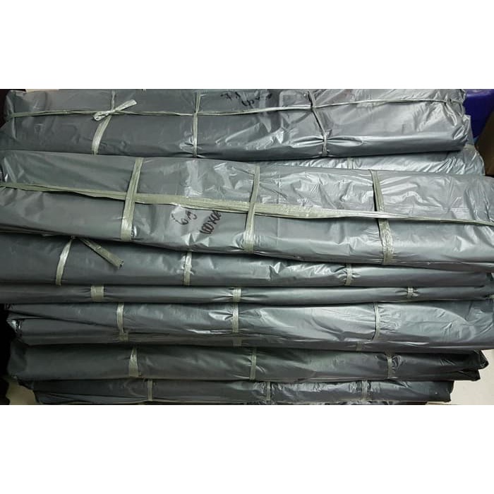 1 ROLL PLASTIK PE COR UV KOLAM HITAM panjang 25 M TEBAL 04