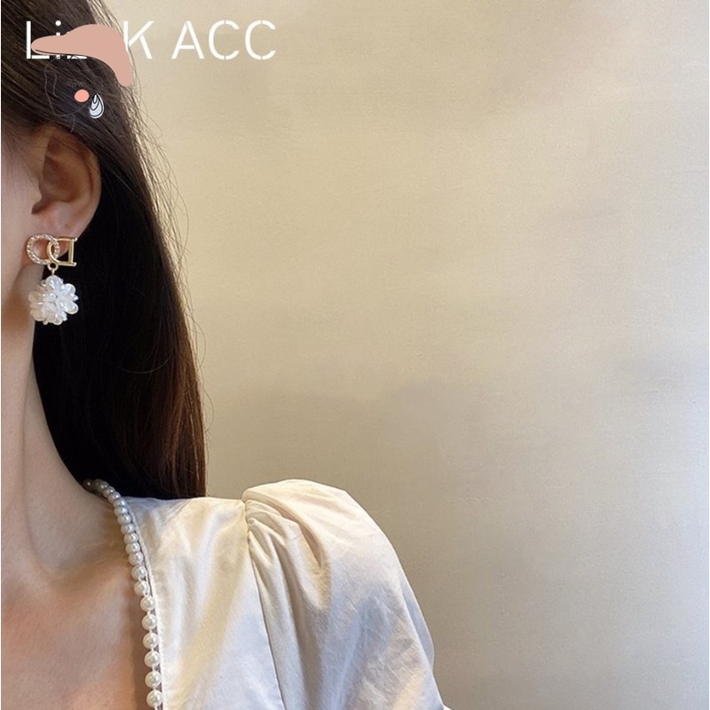 Anting Stud 925 Silver Model Menjuntai Untuk Wanita