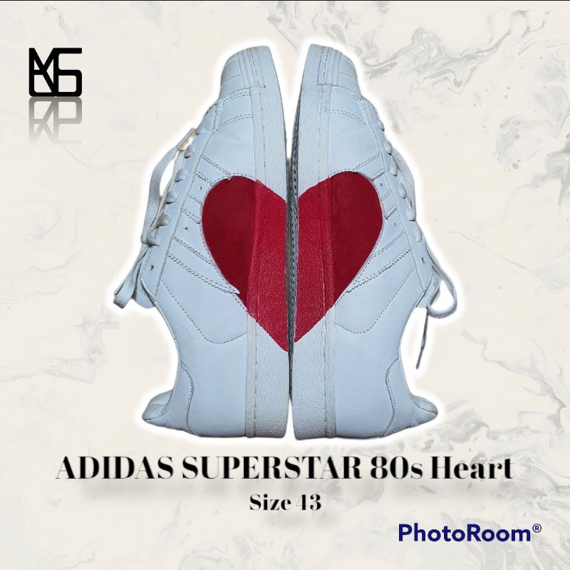 ADIDAS SUPERSTAR 80S HEART BLOCK