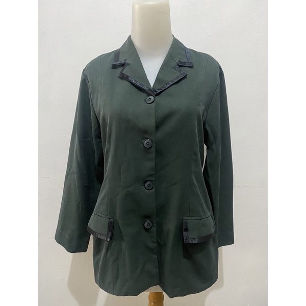Blazer Hijau [Preloved]