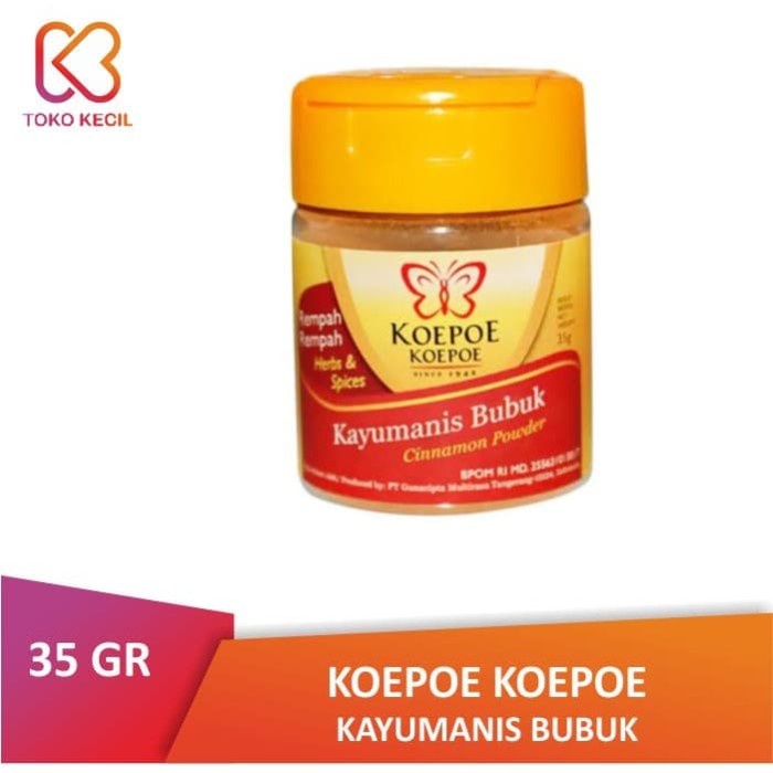 

01F1S Btl Koepoe Koepoe Kayumanis Bubuk 35Gr | Kayumanis | Cinnamon Powder Fsfs201