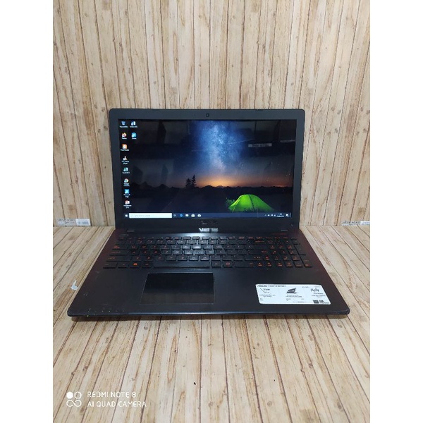 ASUS X550VX Black i7-7700HQ RAM 8GB HDD 1TB VGA GTX 950M-2GB Second