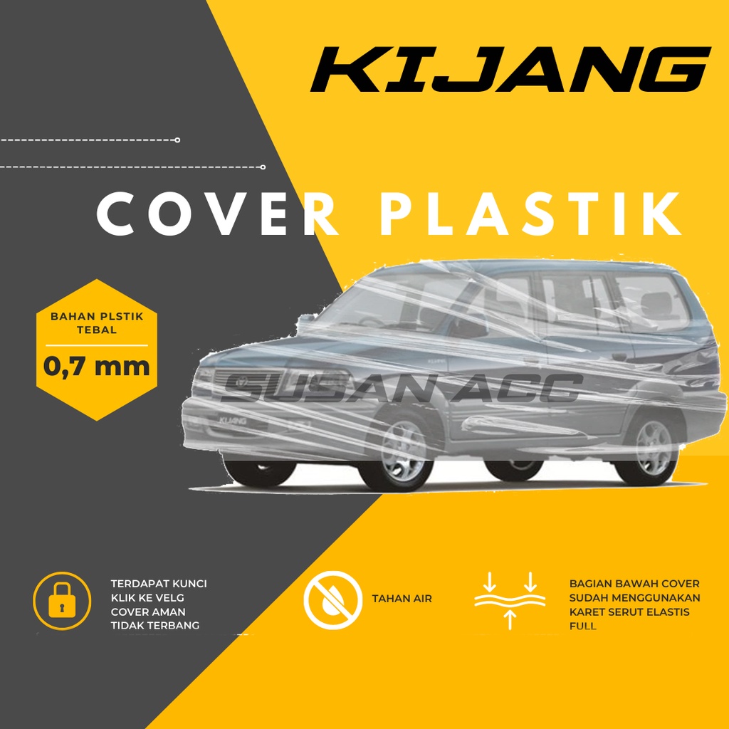 KIJANG LONG Body Cover Mobil kijang Sarung Mobil kijang long kijang krista kijang lgx kijang ssx kijang sgx kijang super kijang rover kijang extra kijang grand kijang grand extra kijang kapsul kijang super long kijang short kijang innova lama innova zenix