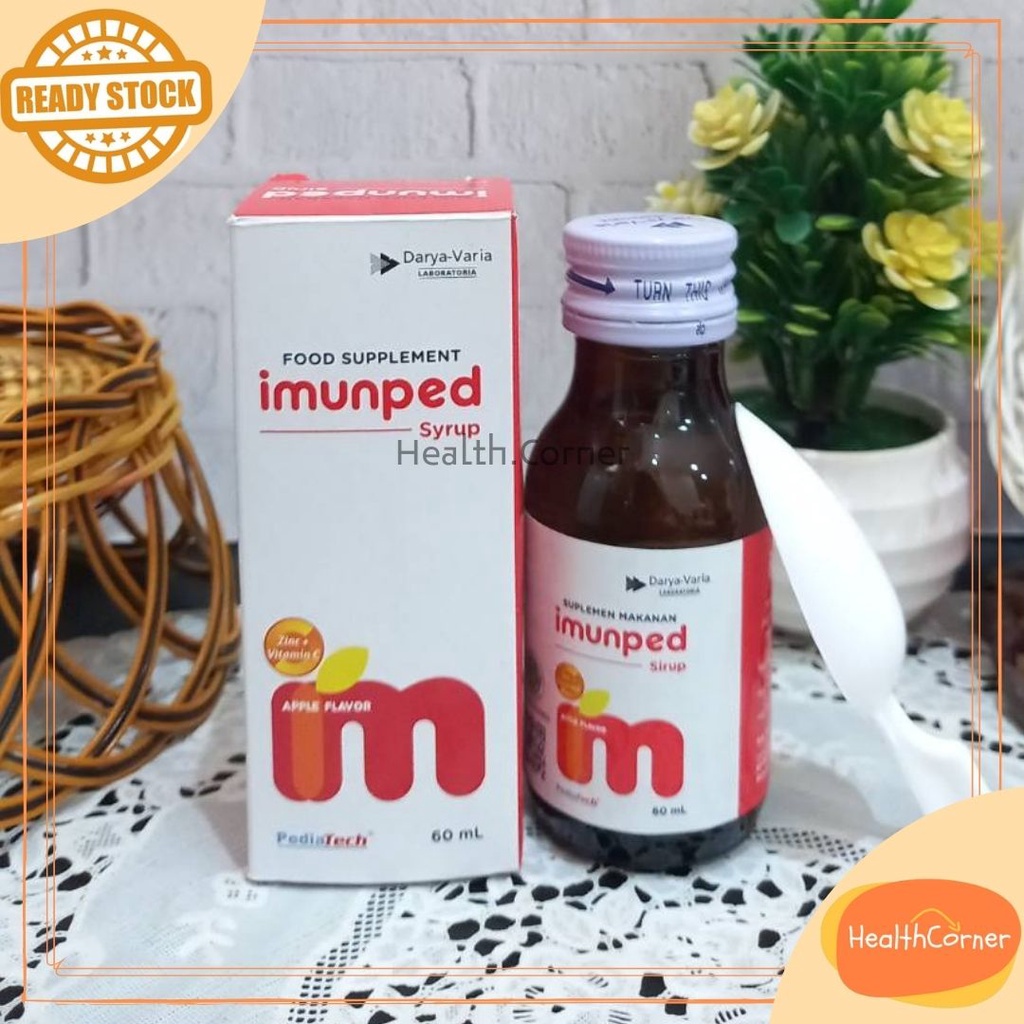 Imunped Drops Zinc + Vitmain C Apple Flavor (BPOM)