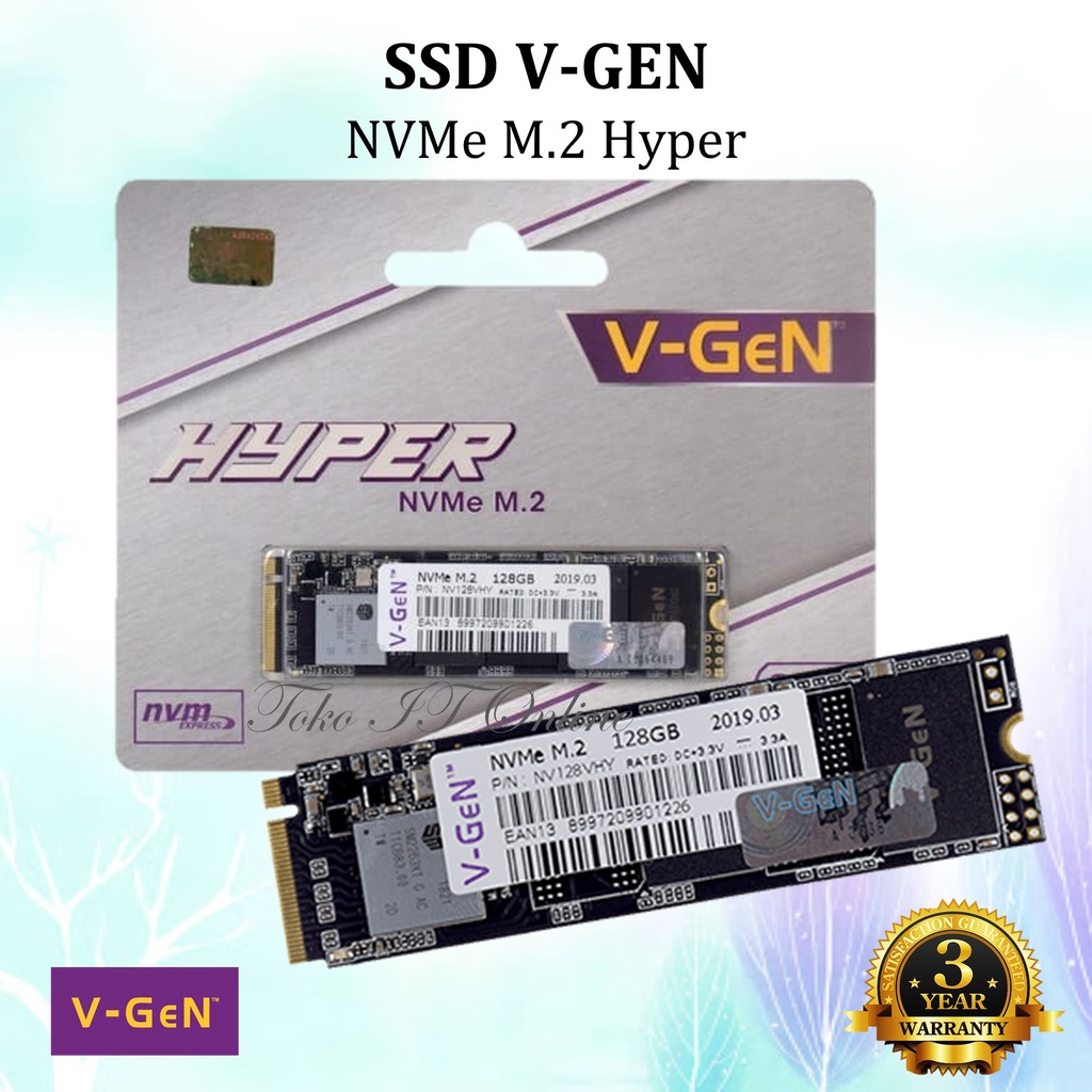 V-GeN SSD M.2 NVMe 128GB