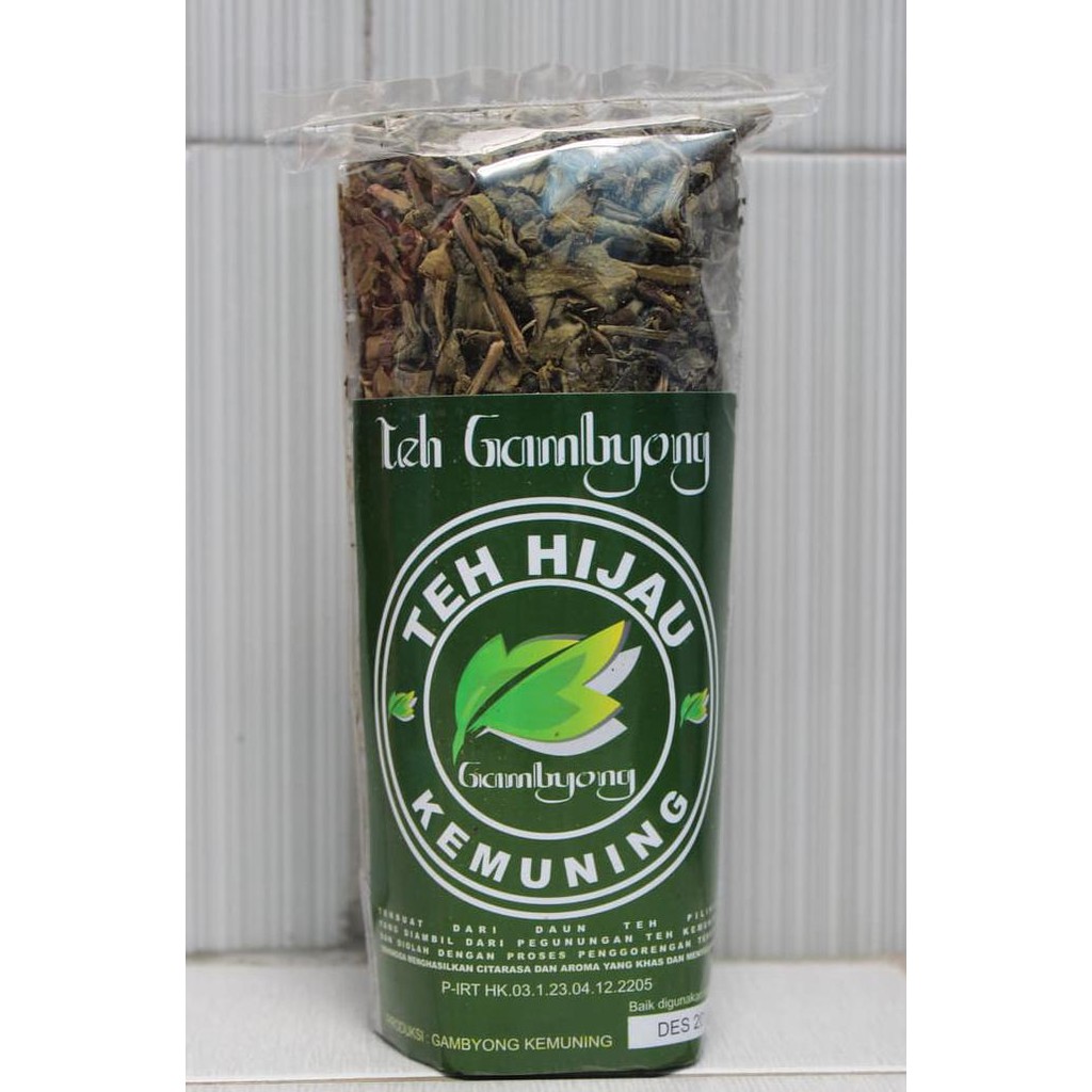 

Dietin Terbaik- Tsse63Ts63- Teh Hijau / Teh Kemuning/ Teh Gambyong / Green Tea / Teh Diet 125Gr