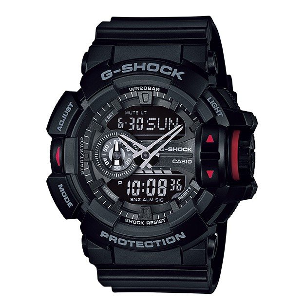 Casio G-Shock GA-400-1B GA400 Original - Jam Tangan Pria