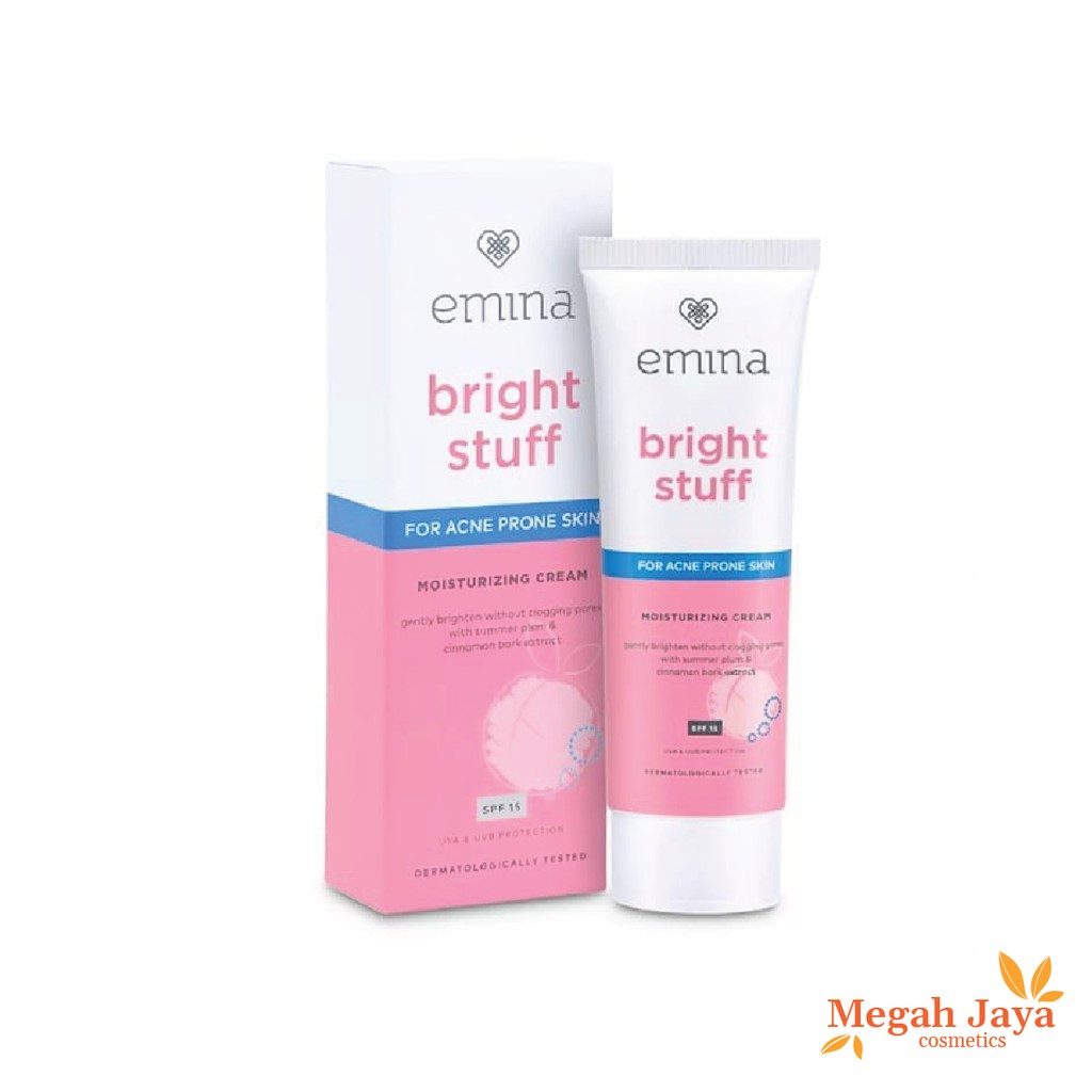 EMINA BRIGHT STUFF ACNE PRONE SKIN MOISTURISING CREAM 20 GR @MJ